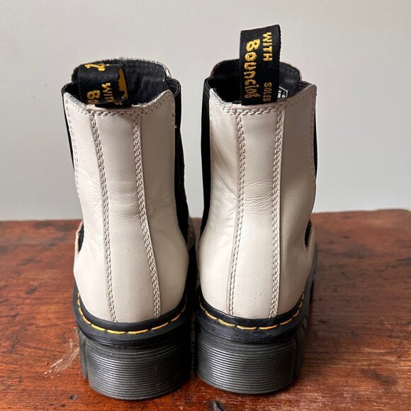 Dr Marten - Audrick Nappa Leather Platform Chelsea Boots - Women's Size 8 - Picture 5 of 6